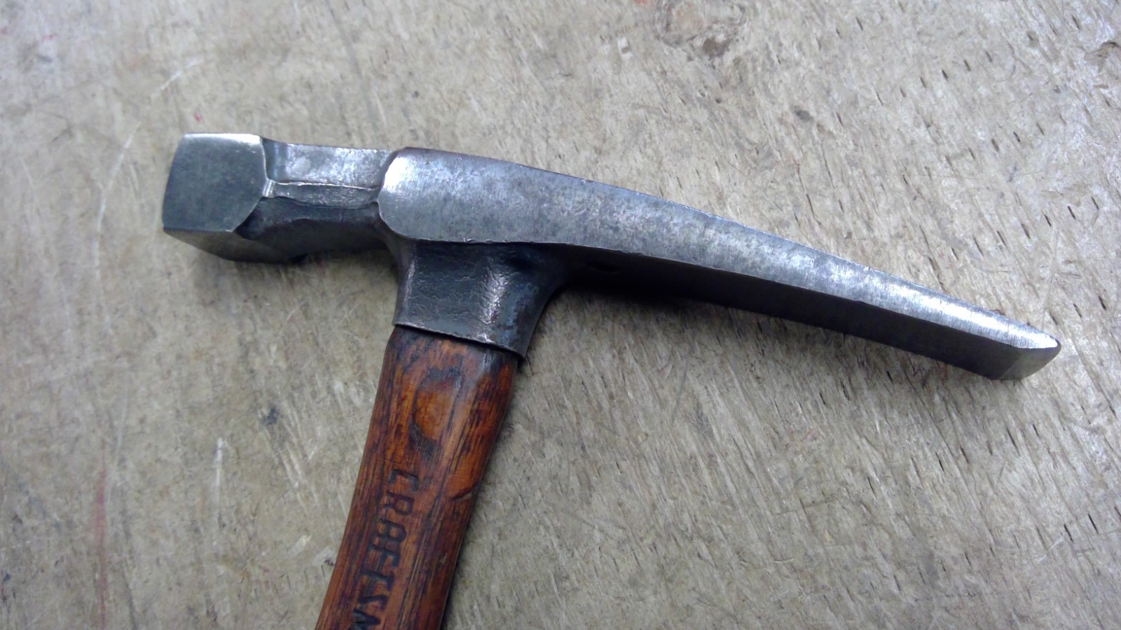 Vintage 16oz. Craftsman Masonry Hammer Stone, Mason, Brick Rock USA