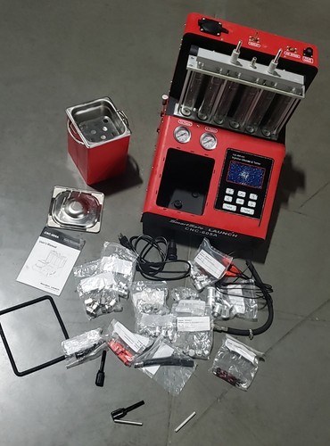 LAUNCH CNC605A GDI Fuel Injector Cleaner Machine Ultrasonic GDI EFI SFI Cleaning