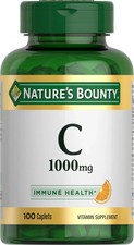 Nature  s Bounty Vitamin C 1000mg, Immune Support 100 Count Pack of 1 , No