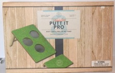 Golf Target Board Net  Ramp Wooden Putt it Pro Never Used 15x10"