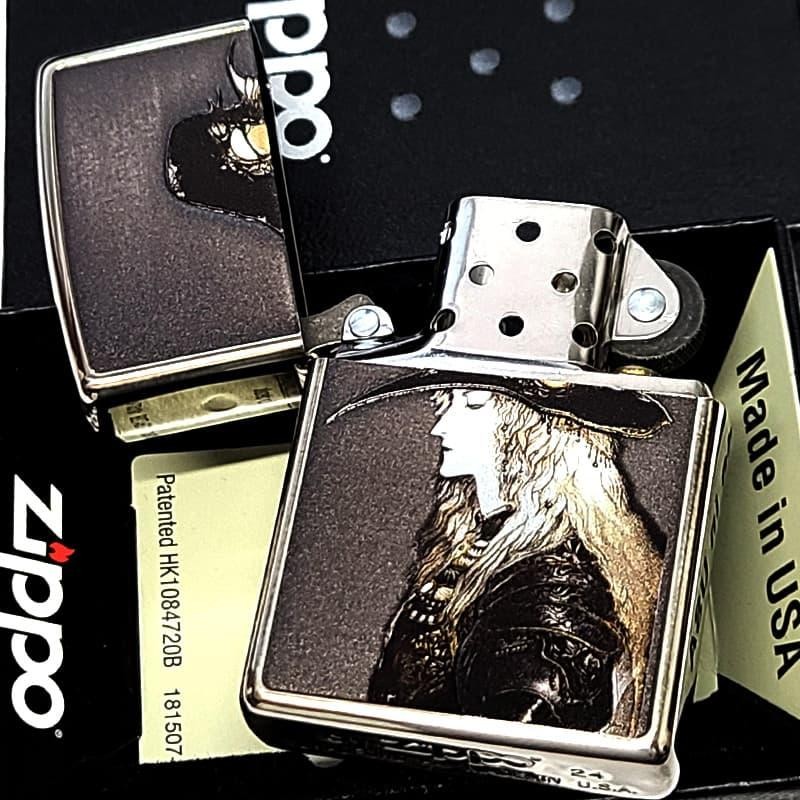 Zippo Final fantasy Vampire Hunter D Yoshitaka Amano Double Sided
