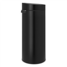 Brabantia Touch Bin Matt Black 30Ltr