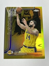 2025-26 Topps Chrome Maxi Kleber /50 True Gold Refractor #157 Lakers