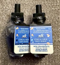 2-Pack NEW Cereal Milk Soft Serve Wallflower Refill Bulbs Bath  Body Works New