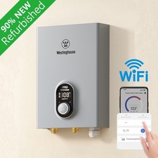 Westinghouse 14kW Tankless Water Heater Electric Smart WiFi Control For Shower