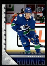 2020-21 Upper Deck 2005-06 Tribute Nils Hoglander Vancouver Canucks #T-79