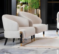 Polster Moderne Einsitzer Designer Grau Relax Neu Wohnzimmer Luxus Sessel Hotel