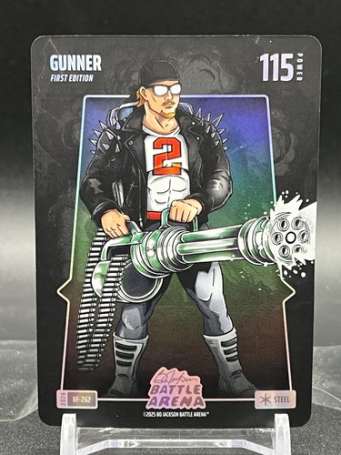 2026 Bo Jackson Battle Arena Gunner Steel BattleFoil # BF-262 Gunnar Henderson