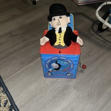 2002 Schylling Britt Allcroft Thomas the Tank Engine  Friends Jack-in-the-Box