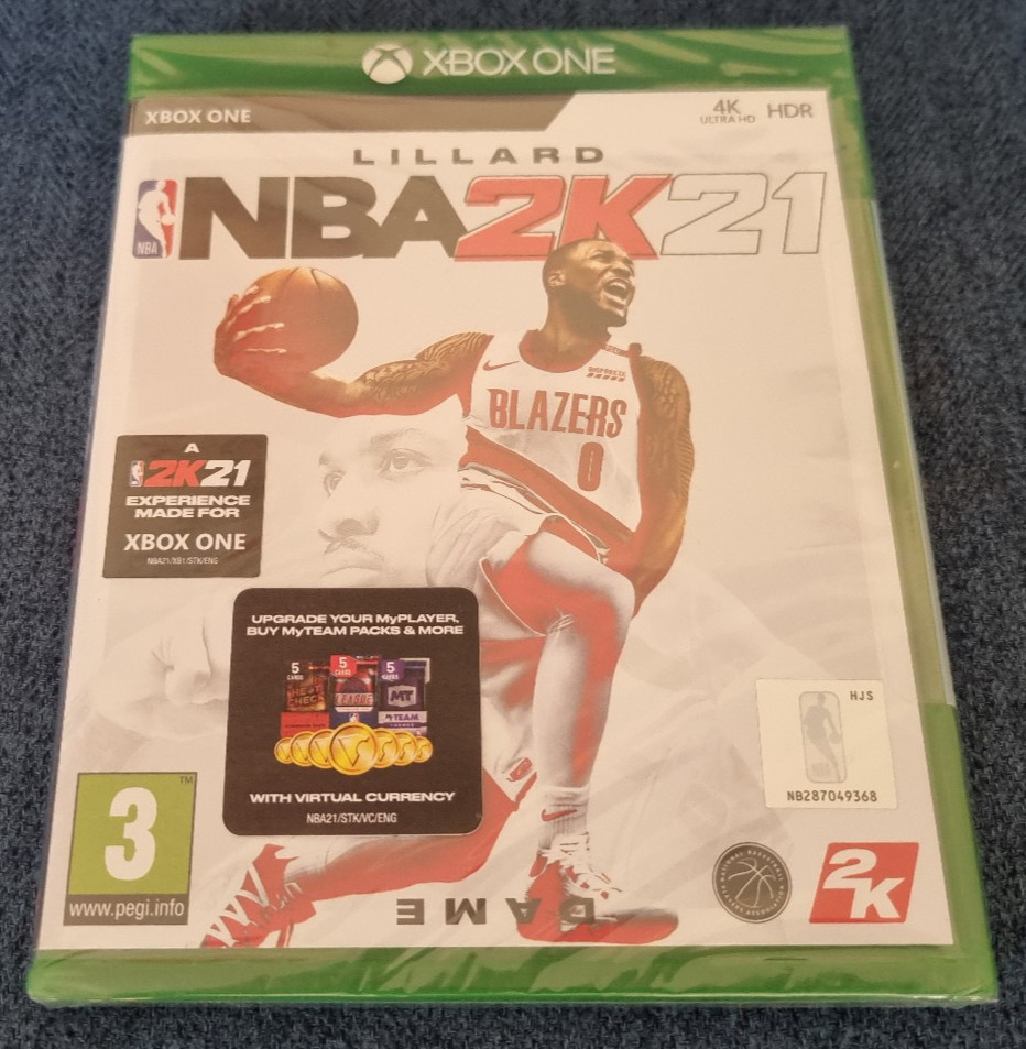 Microsoft Xbox One Game NBA 2K21 Brand New Sealed