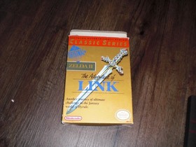 Zelda II: The Adventure of Link COMPLETO En Caja Manual Nintendo NES Original CIB