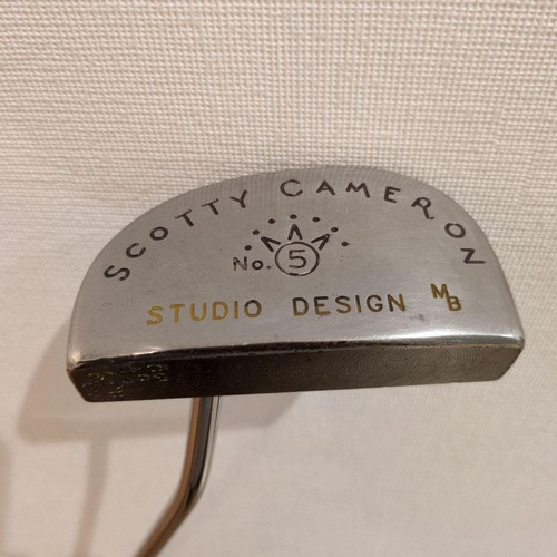 Scotty Cameron Putter  No. 5 Studio Design  35 in From Japan [Very Good]