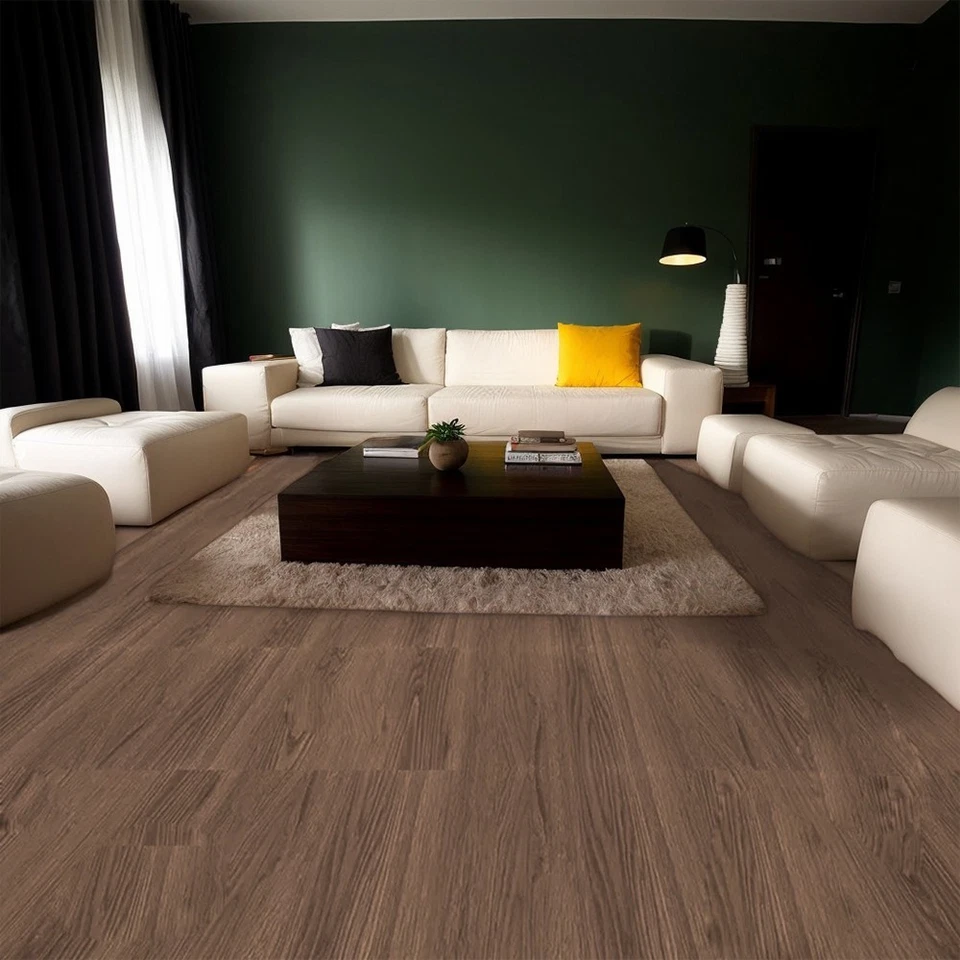 12"*12" Peel & Stick Wooden Vinyl Plank Flooring Tile Self-Adhesive - Image 2 of 4