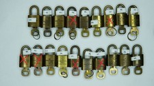 Louis Vuitton Lock and Key Set Vintage
