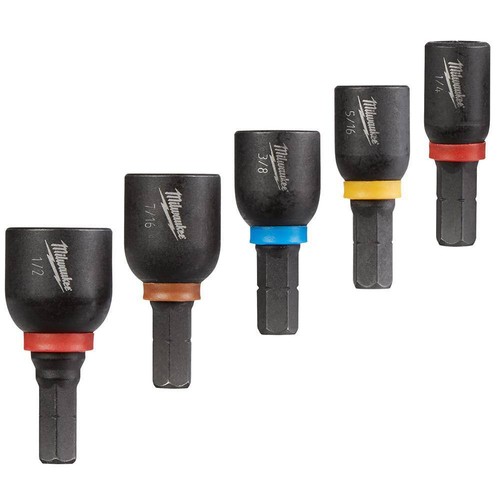 Milwaukee ELEC TOOL 49-66-4563 5-teiliges Set mit Steckmutternantrieb - Bild 2 von 6
