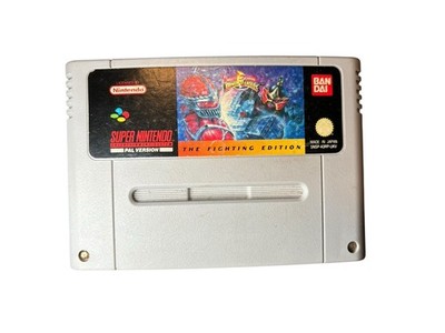 Mighty Morphin Power Rangers The Fighting Edition (Super Nintendo SNES)