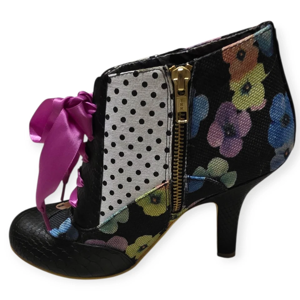 Irregular Choice Blair Elfglow caprichoso tacón Fairycore botas al tobillo en talla 7. Foto 3 de 4