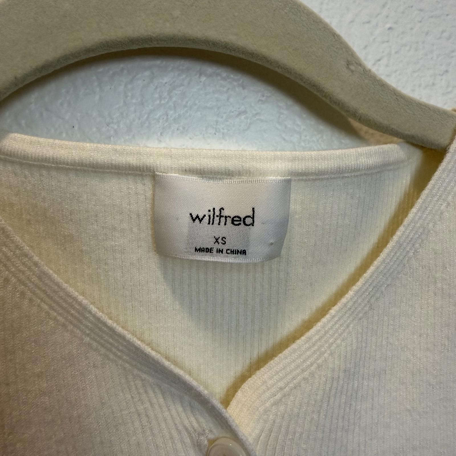 Aritzia Wilfred Knit Button Front Sleeveless Top - image 3