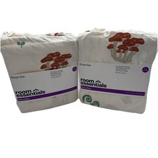 Twin / XL Twin Sheet Set Microfiber Mushrooms...