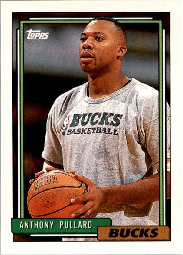 1992-93 Topps #303 Anthony Pullard RC - BSK
