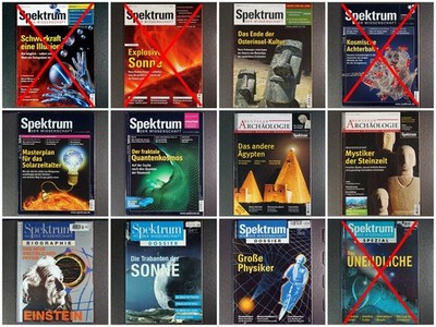 Spektrum der Wissenschaft - diverse Ausgaben