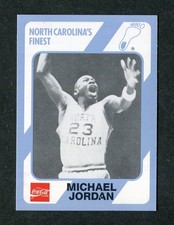 Michael Jordan North Carolina NCAA Rookie 1989-90 Collegiate Basketball Card #65. rookie card picture