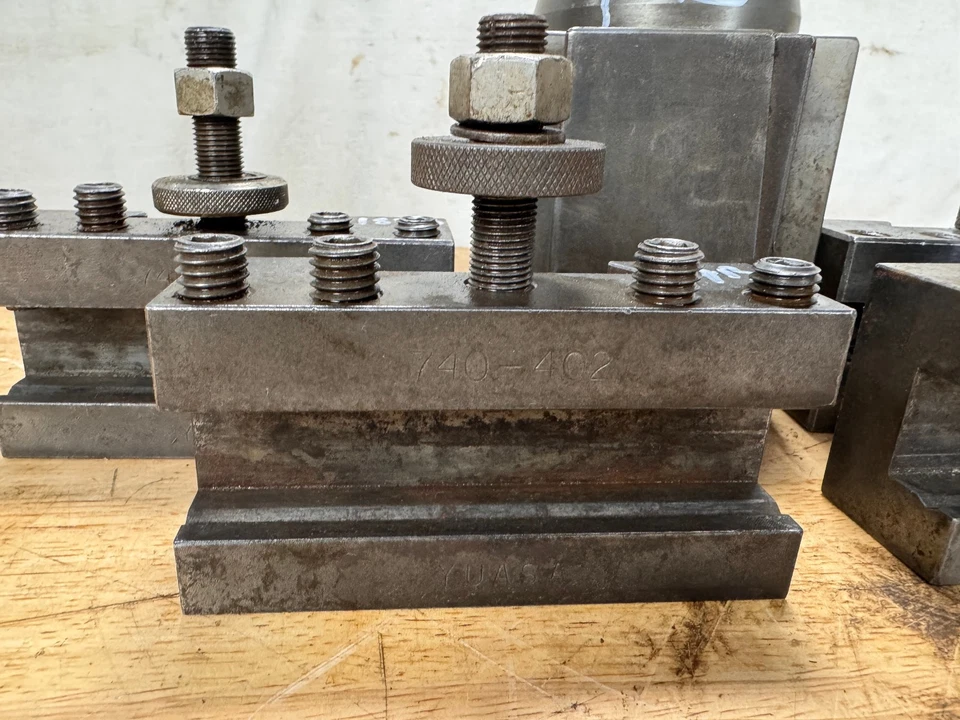 Soporte de poste de herramienta Aloris CA Super Precision con Yusa 740-402 (3) 250-102 184A Foto 3 de 4