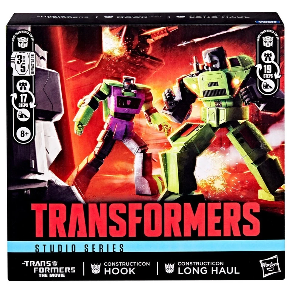 Transformers Studio Series 86 Constructicon Long Haul & Hook Set ***IN STOCK*** - Image 2 of 4