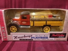 Vintage ERTL True Value Hardware Hawkeye Flatbed Die-Cast Bank New In Box