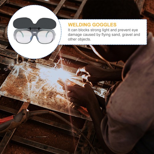 3 Stück Ersatz Schweißerbrille Schutzbrille Brille für - Bild 3 von 12