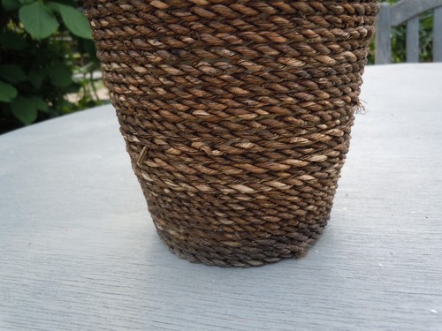 Tall Gift Art-By-Straits Glass Vase with Hessian Rope 40cm - Picture 6 of 8