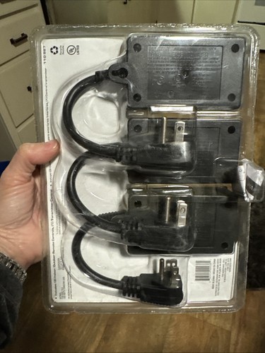 Home Accents Holiday 3 Pack Wireless Remote Control Switch Indoor/Outdoor NEW - Picture 2 of 2