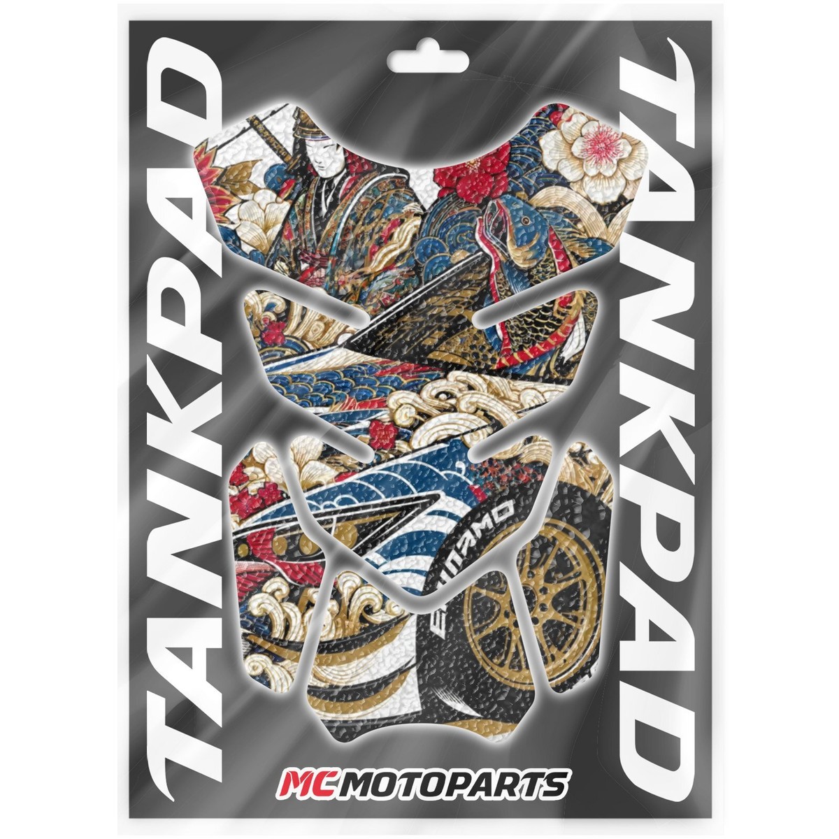 サムライ Anti-Scratch Tankpad Universal Motorcycle Tank Pad Protector