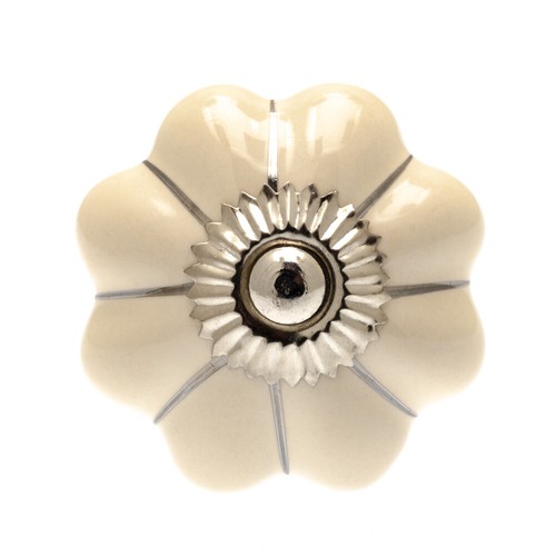 Black white grey cream vintage ceramic knobs drawer pull cupboard door by Sussex - Picture 34 of 58