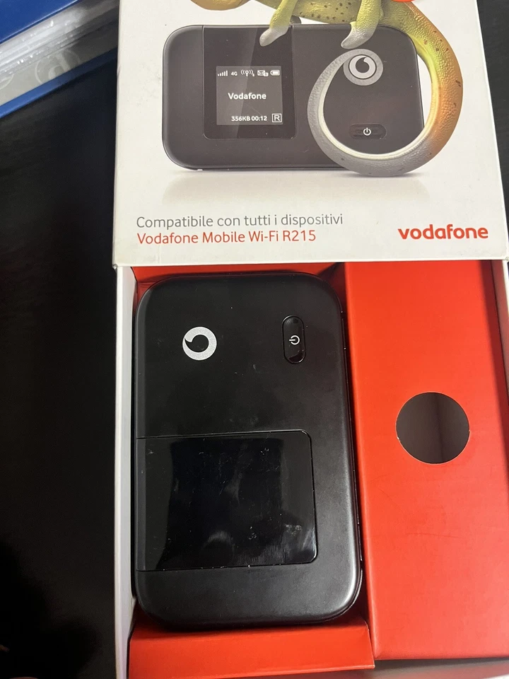 Huawei R215 4G Vodafone Mobile Wifi Broadband Hotspot WiFi Router LTE - Immagine 4 di 4