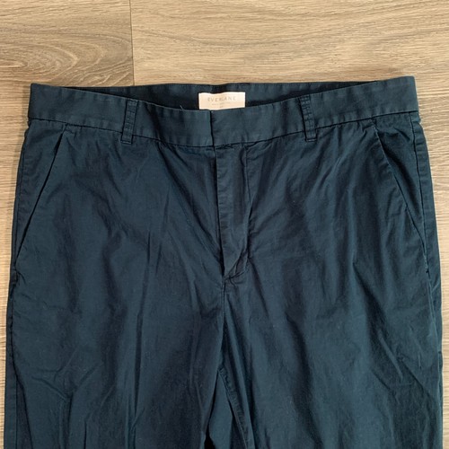 Everlane Pants Mens 34x30 Navy Chino Stretch Cotton Lightweight Straight - Picture 5 of 13