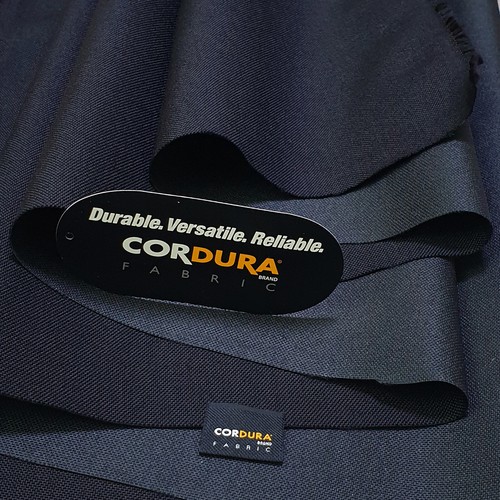 CORDURA® 1000D Nylon66 Waterproof DWR Durable Military tactical Fabric Black 60" - Picture 9 of 12