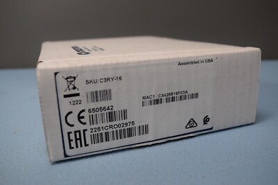Crestron C3RY-16  3-Series  Control Card   16 Relay Ports 6505642