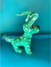 2005 McDonald's Happy Meal Neopets Green Polka Dot Gelert Small Plush