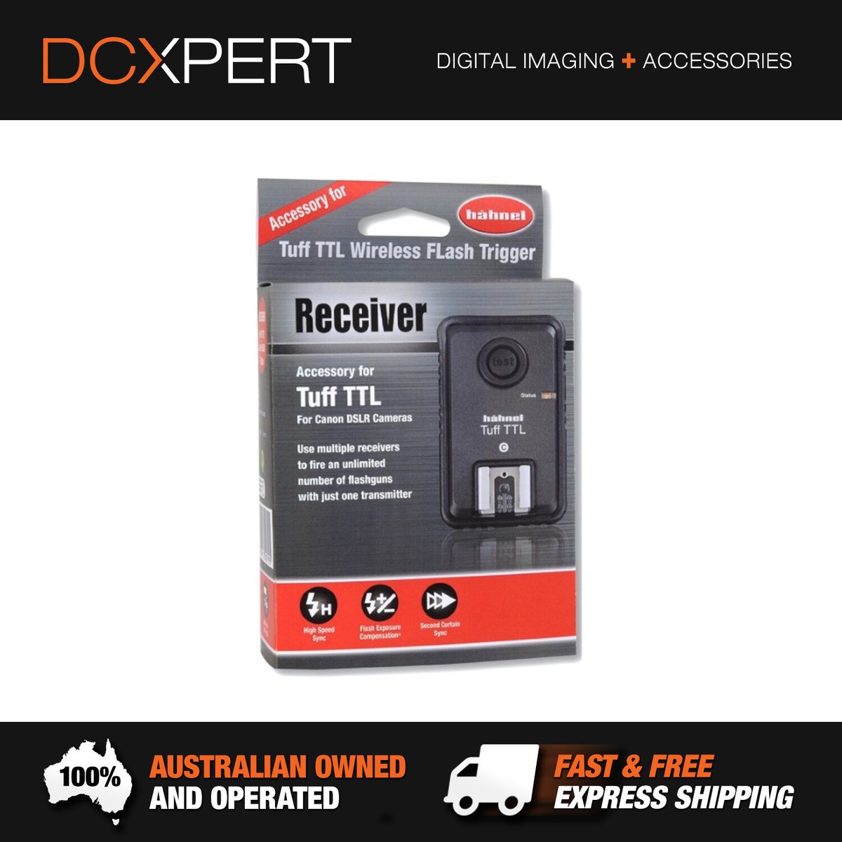 HAHNEL TUFF TTL ADDITIONAL RECEIVER FOR CANON (CHLTRECC)