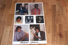 1980s Michael Jackson ORIGINAL unused color poster (collage)