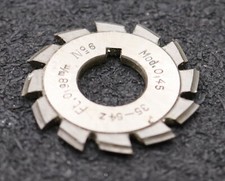 DOLD Zahnformfr&auml;ser m= 0,45mm No. 6 f&uuml;r Z= 35-54 EGW 20&deg; LKN gear profile cutter
