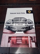 SCHENCK BANCHI PROVA REVISIONE RULLI AUTO MOTO AUTOBUS FRENI RUOTE brochure 