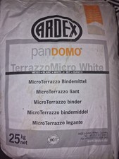 25 kg Pandomo Terrazzo Micro white  Bodenbelag weiss Bindemittel Nivelliermasse