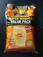 HotHands Super Warmer Value Pack XL 18 Hours Of Heat Packet Of 10.