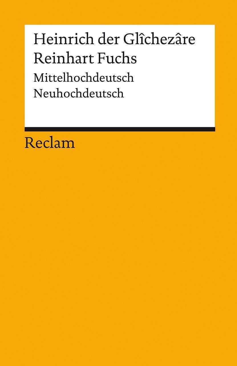 Thumbnail - Reinhart Fuchs Heinrich Der Glîchezâre