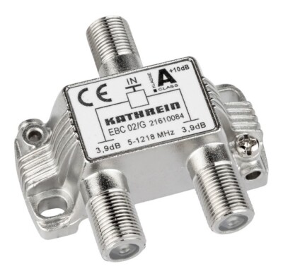 Kathrein Verteiler F-Conn 2f 5-1218 MHz 3,9 dB - 21610084