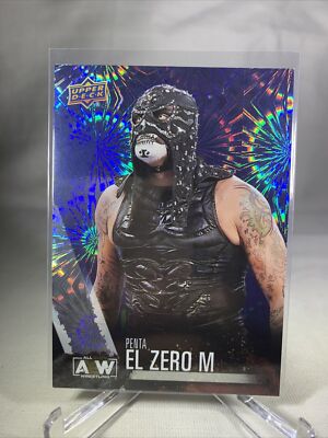 2021 Upper Deck AEW All Elite Wrestling Pyro Penta El Zero M #42 Wwe Rookie Rc