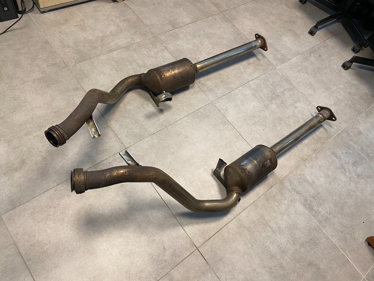 Mercedes G class W463 Genuine Exhaust Pipe Catalyst Left & Right 
