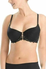Natori 733097 True Decadence Contour Demi Bra SZ 30G Black Cafe
